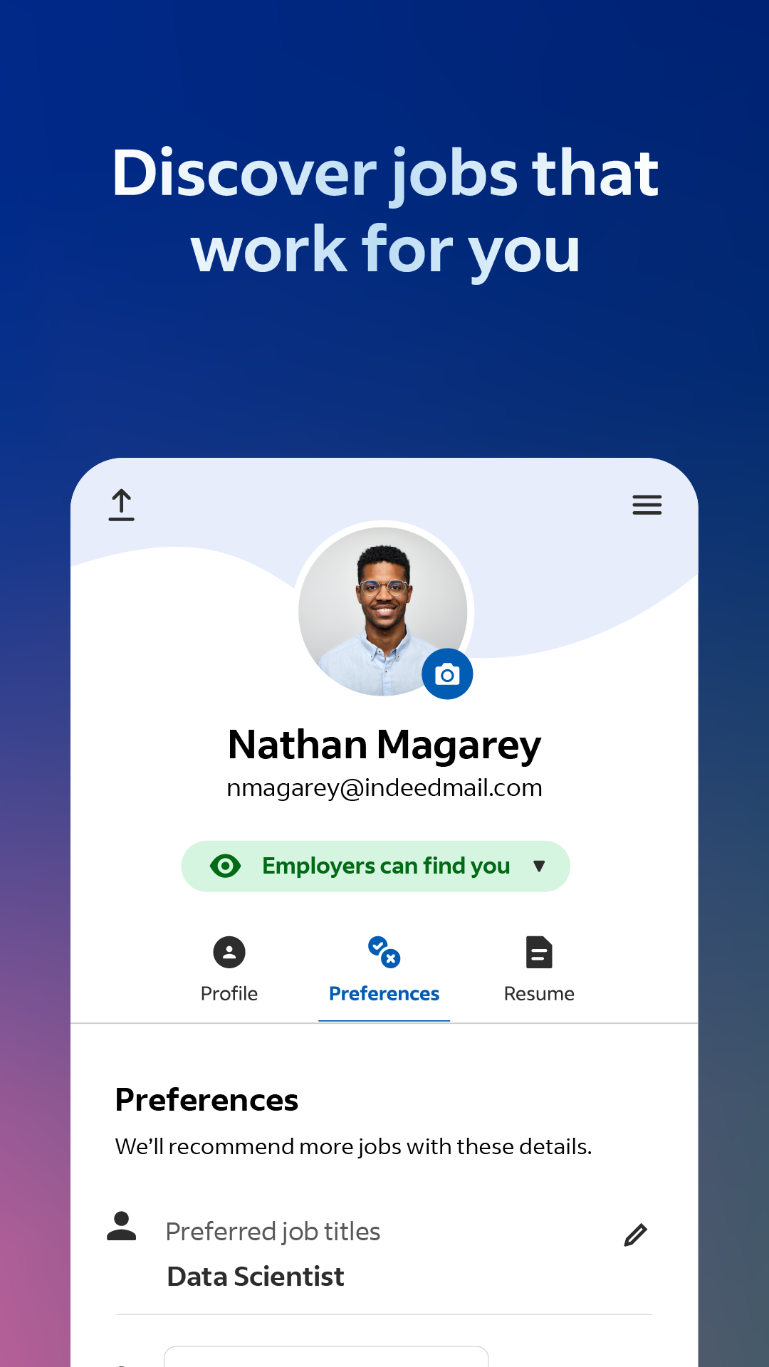 اسکرین شات 2 برنامه Indeed Job Search