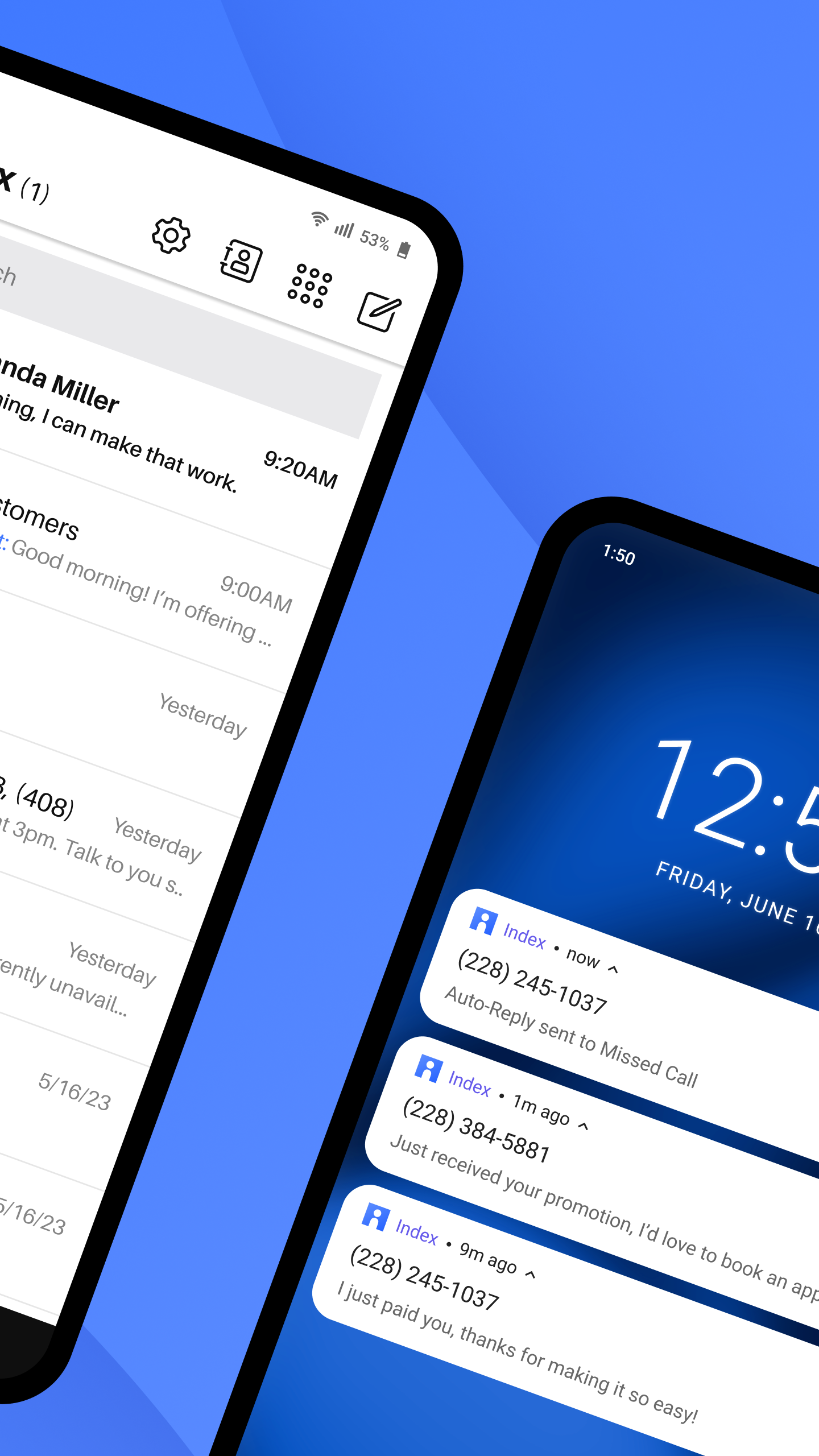 اسکرین شات 2 برنامه Index: Business Phone Number