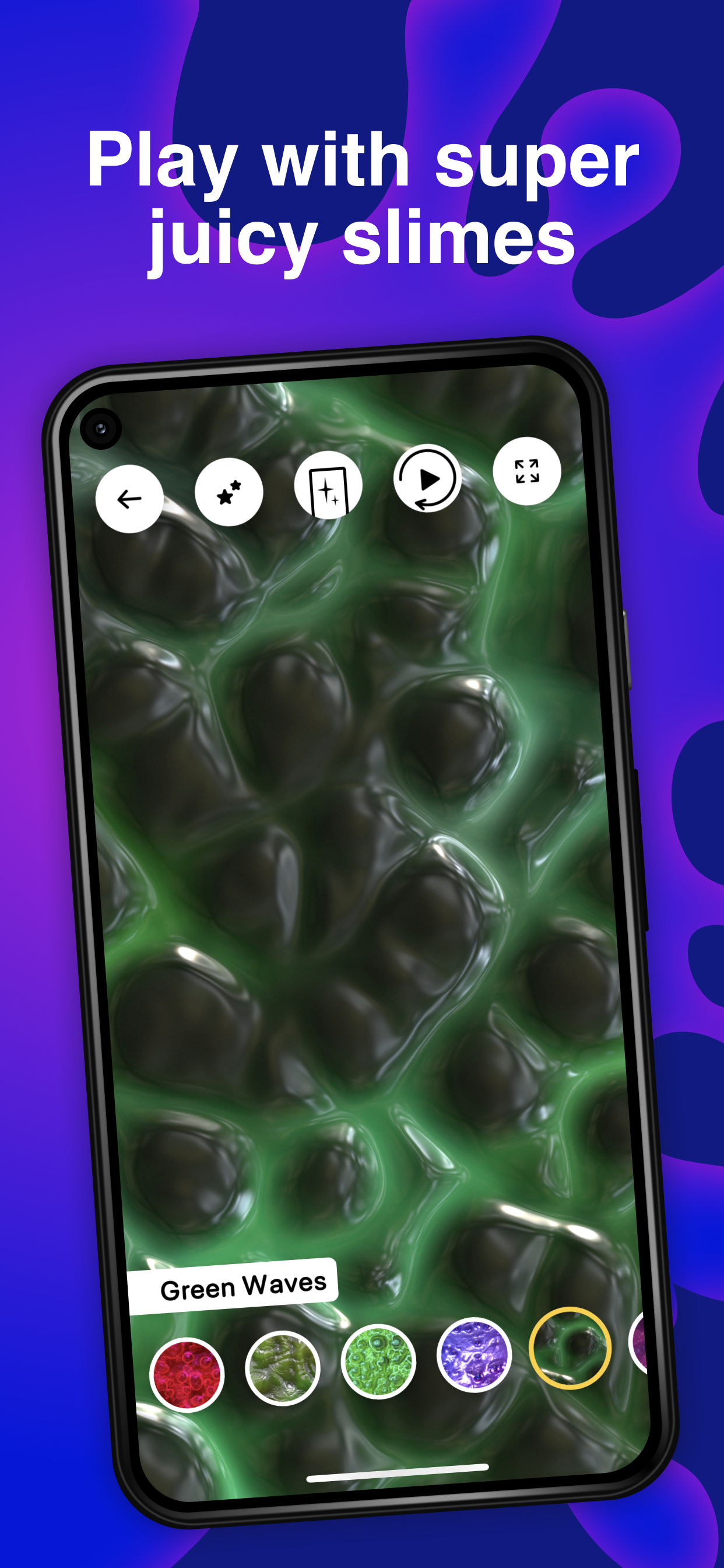 اسکرین شات 1 برنامه Antistress simulator by Jelly