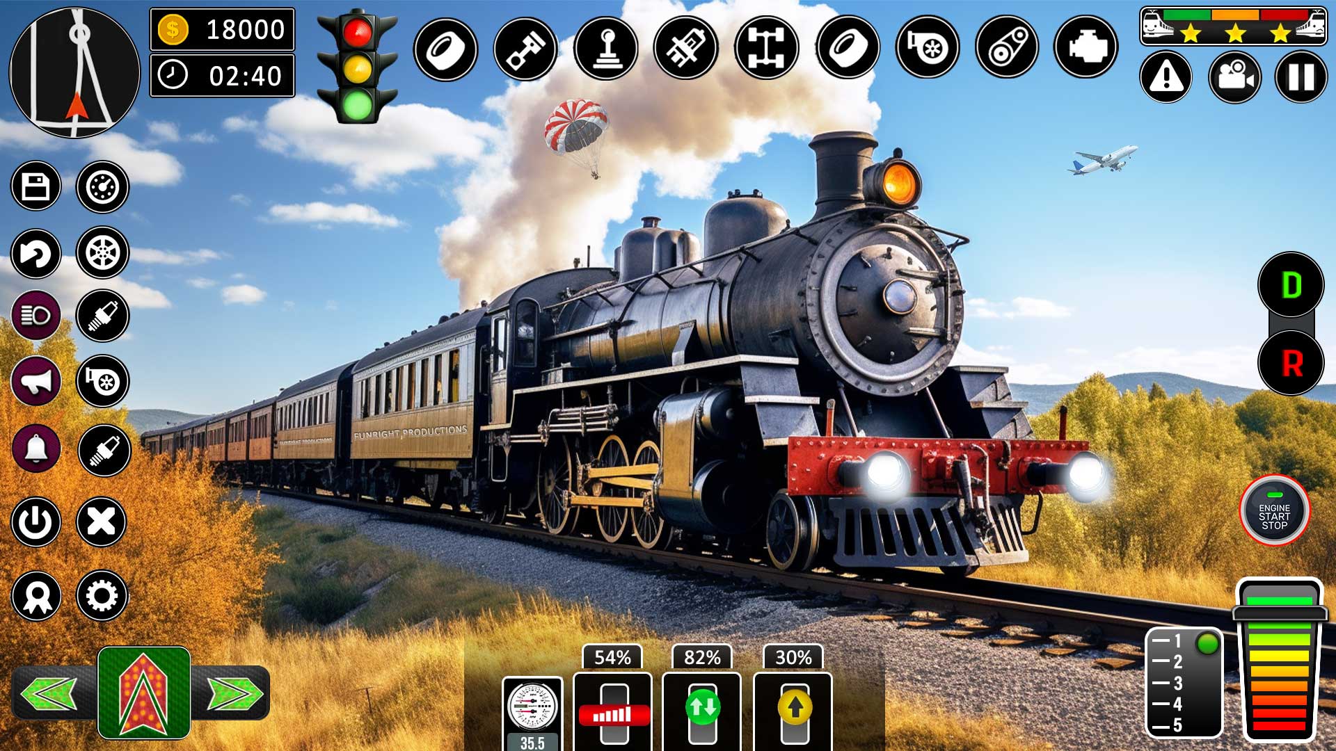 اسکرین شات 4 برنامه City Train Games Driver Sim 3D