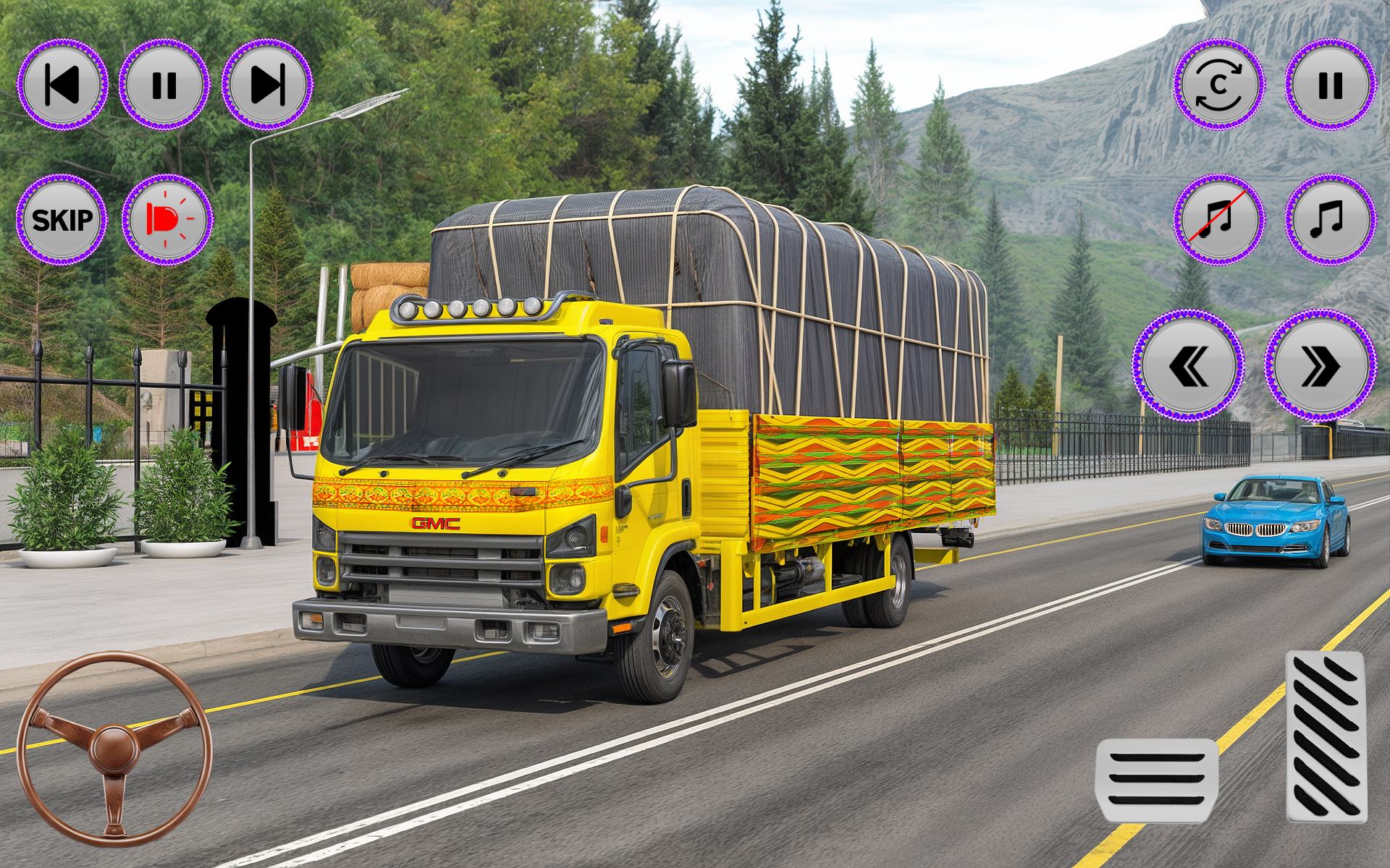 اسکرین شات 7 بازی Indian Truck Driving Game 3d