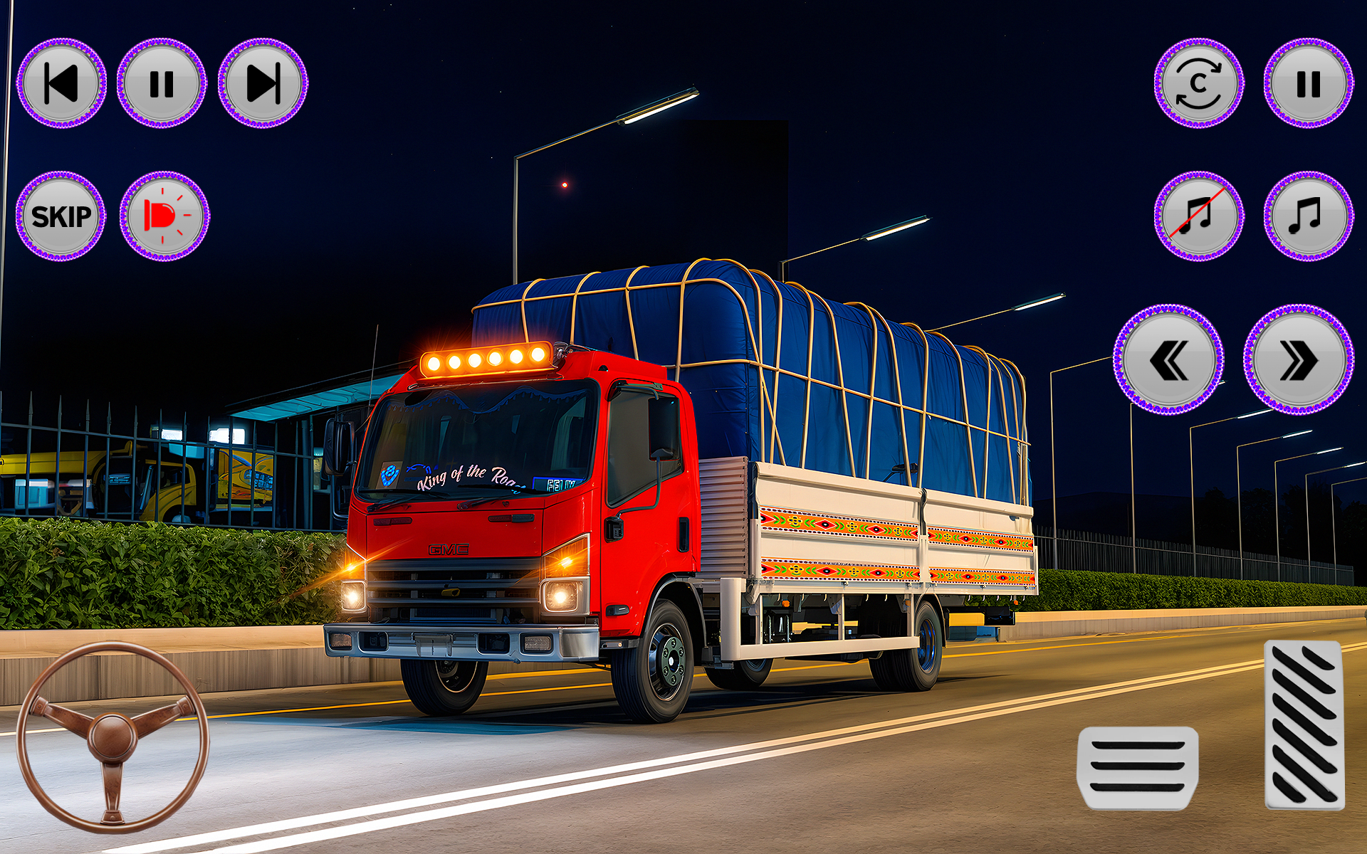 اسکرین شات 2 بازی Indian Truck Driving Game 3d