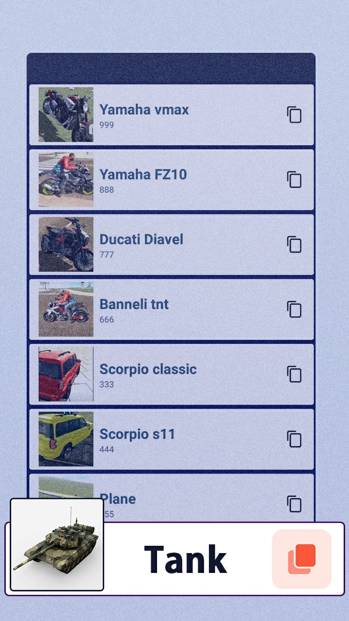 اسکرین شات 1 برنامه Indian bikes driving code list