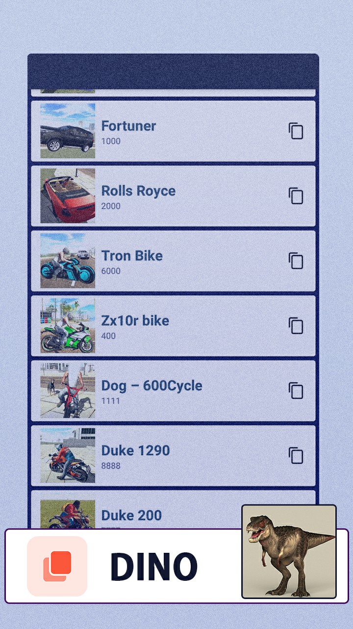 اسکرین شات 2 برنامه Indian bikes driving code list