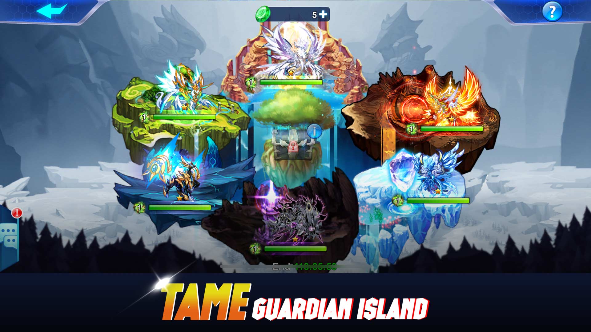 اسکرین شات 5 بازی Monsters & Puzzles: God Battle