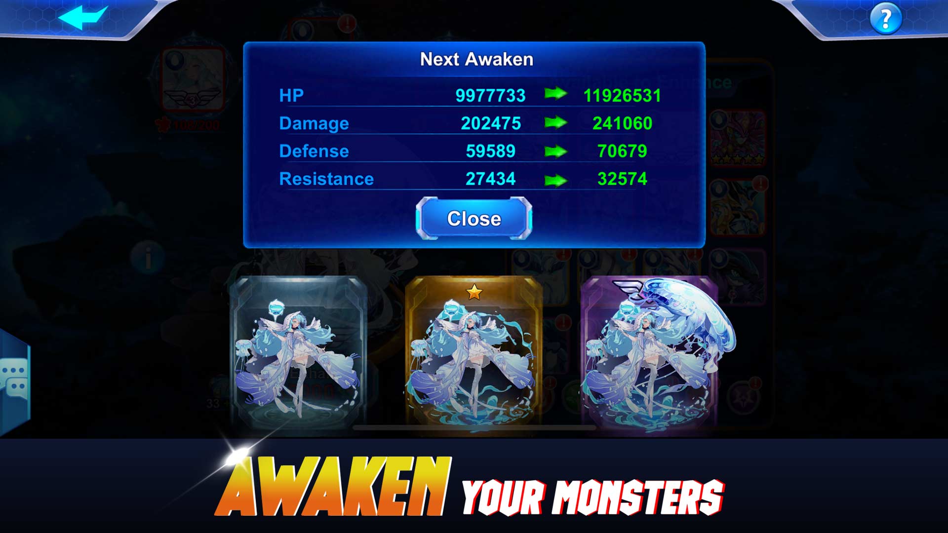 اسکرین شات 6 بازی Monsters & Puzzles: God Battle