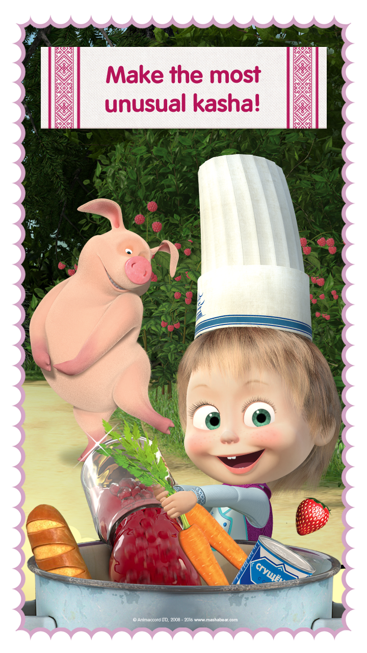 اسکرین شات 6 بازی Masha and Bear: Cooking Dash
