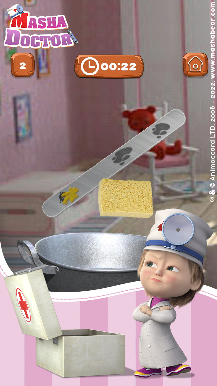 اسکرین شات 4 بازی Masha and the Bear: Hospital