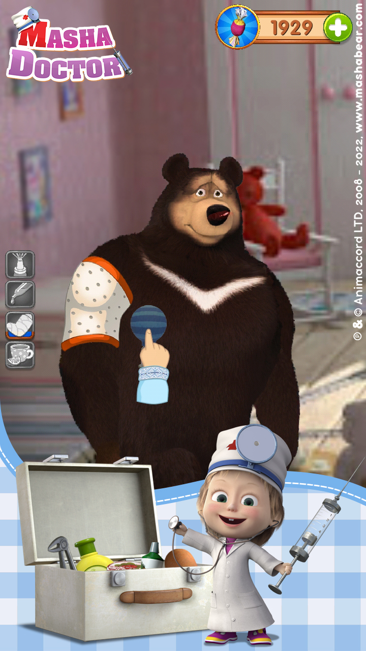 اسکرین شات 5 بازی Masha and the Bear: Hospital