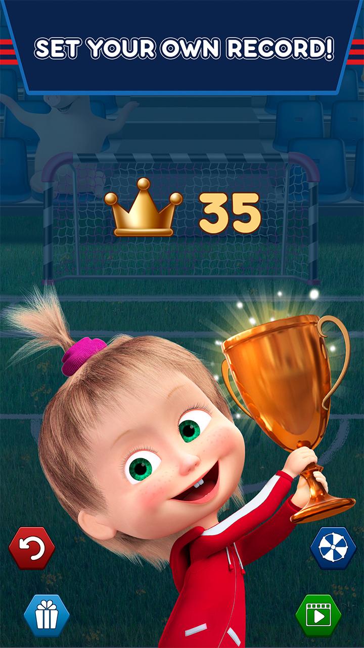اسکرین شات 5 بازی Masha and the Bear: Football