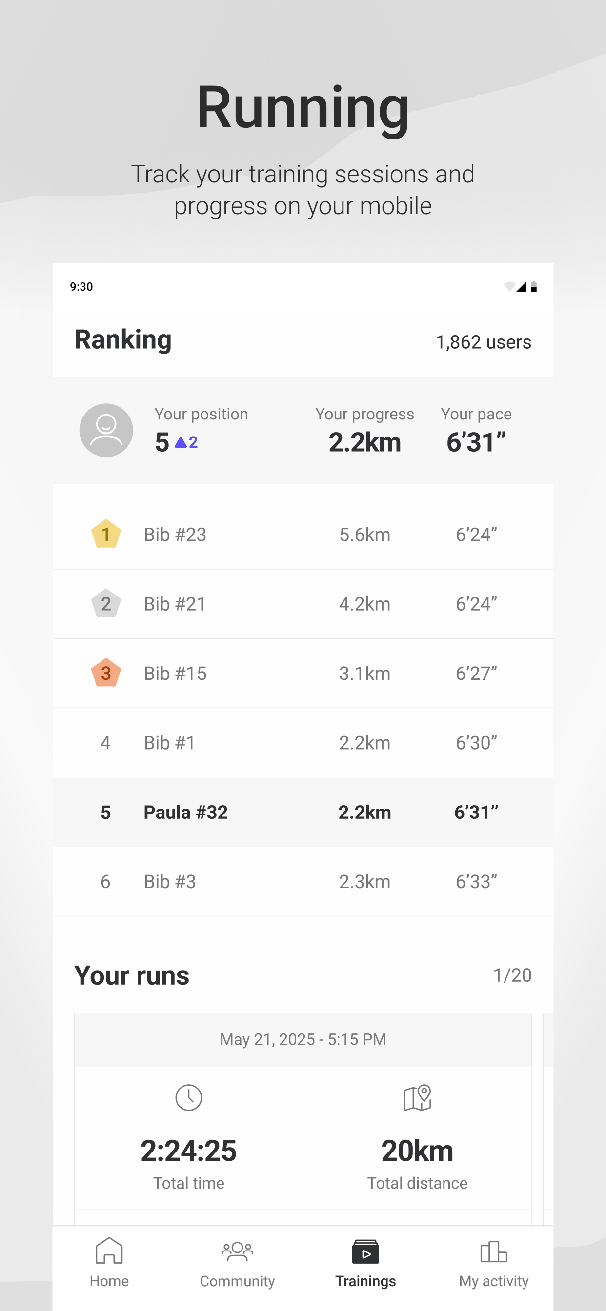 اسکرین شات 4 برنامه OYSHO TRAINING: Workouts