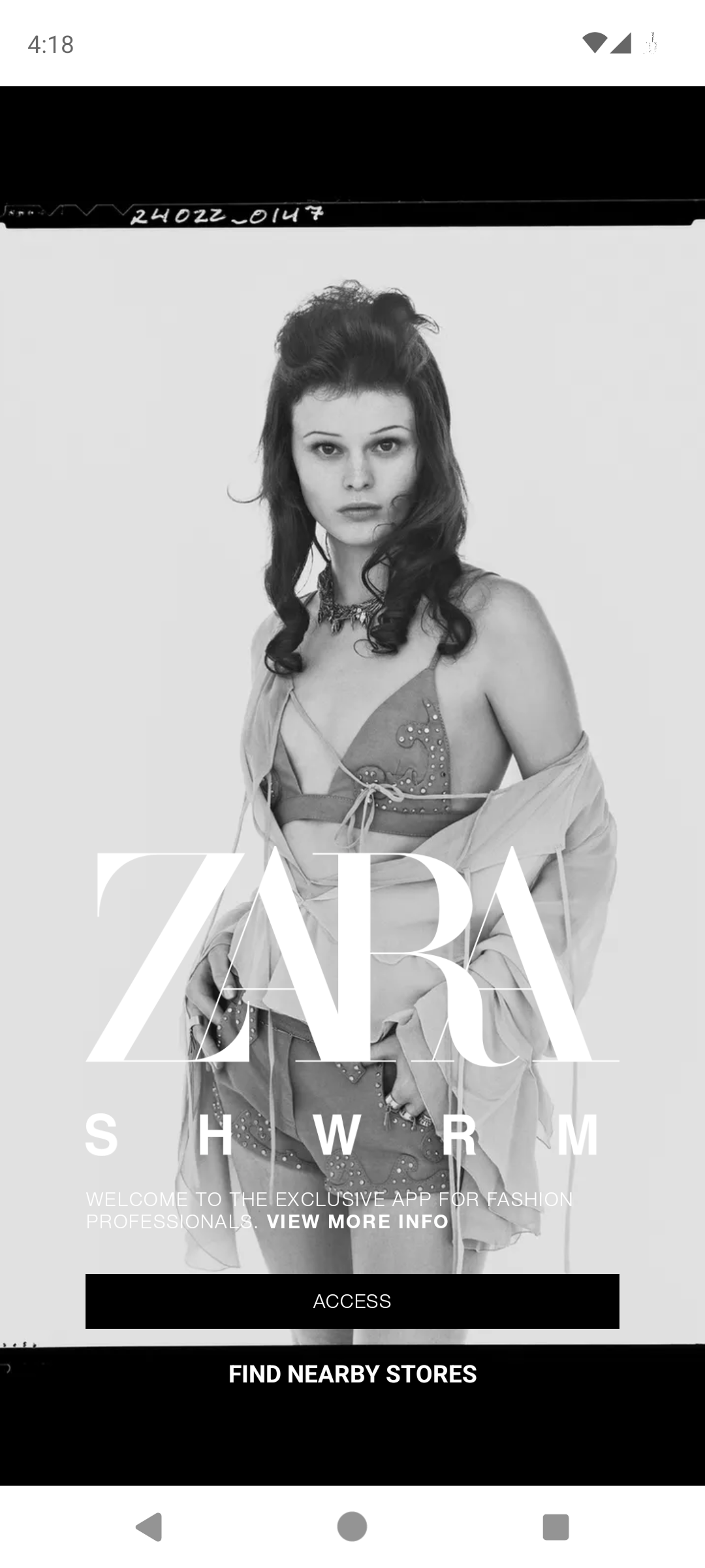 اسکرین شات 1 برنامه Zara SHWRM