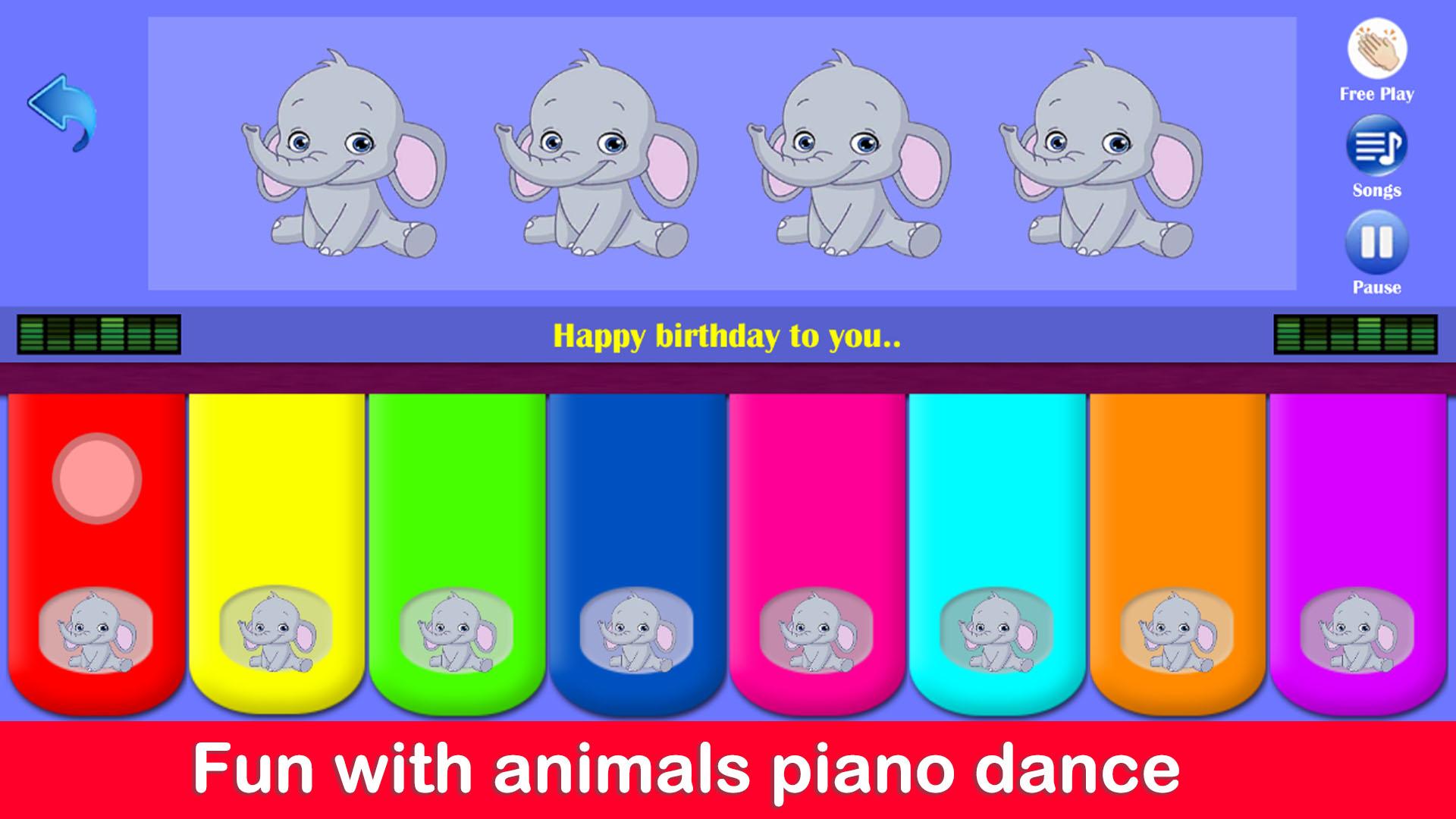 اسکرین شات 5 بازی Kids Piano Music & Songs