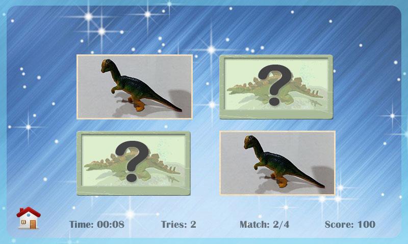 اسکرین شات 2 بازی Match Dinosaur Toys