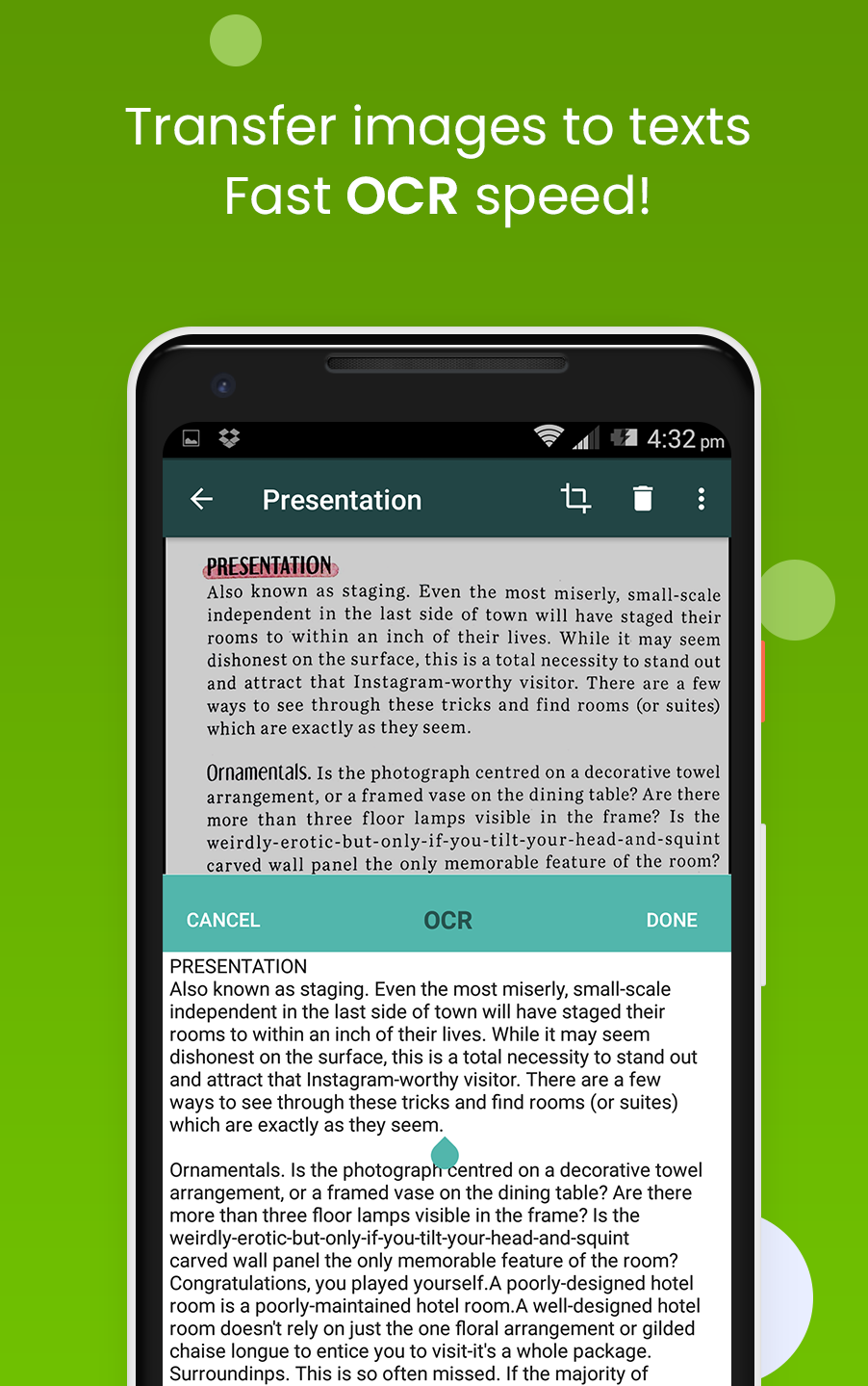 اسکرین شات 5 برنامه Clear Scan - PDF Scanner App