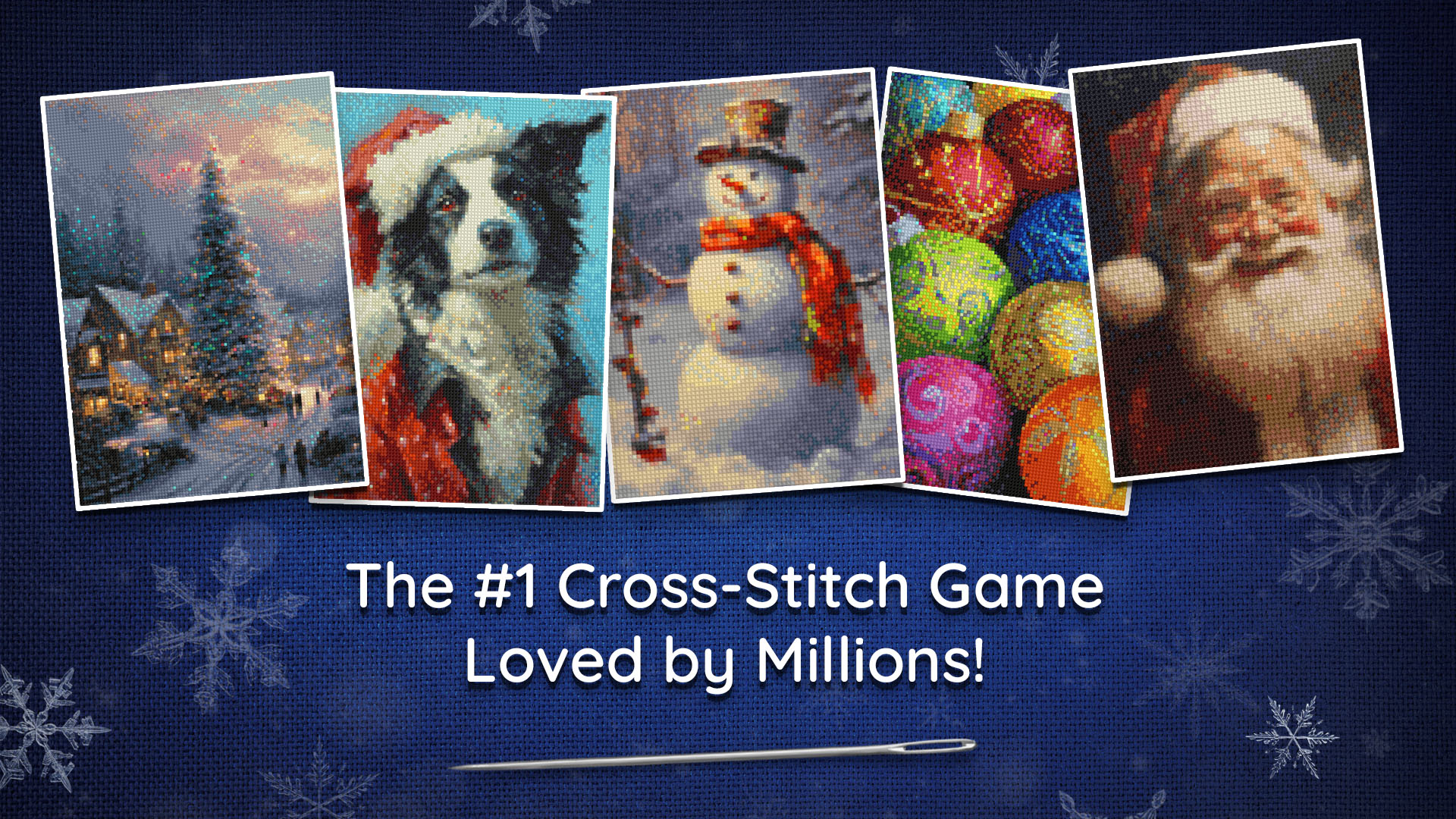 اسکرین شات 1 بازی Cross-Stitch World