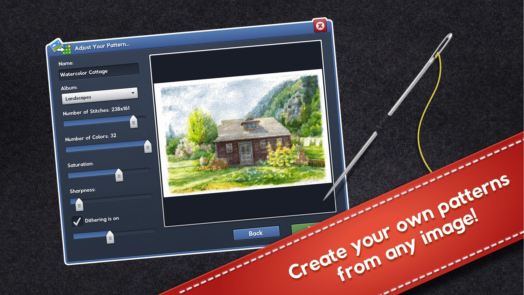 اسکرین شات 5 بازی Cross-Stitch World