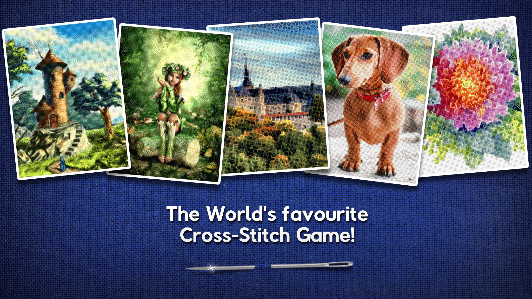 اسکرین شات 1 بازی Cross-Stitch World