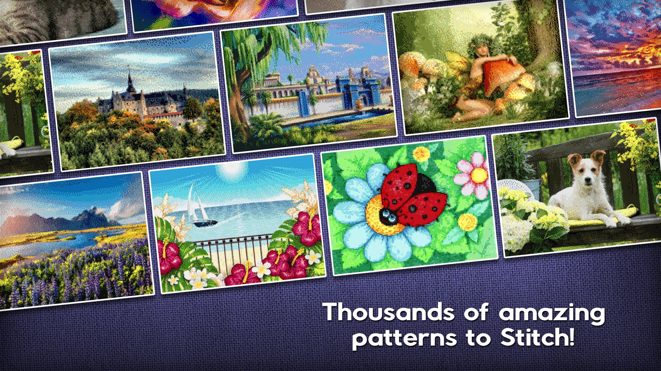 اسکرین شات 3 بازی Cross-Stitch World