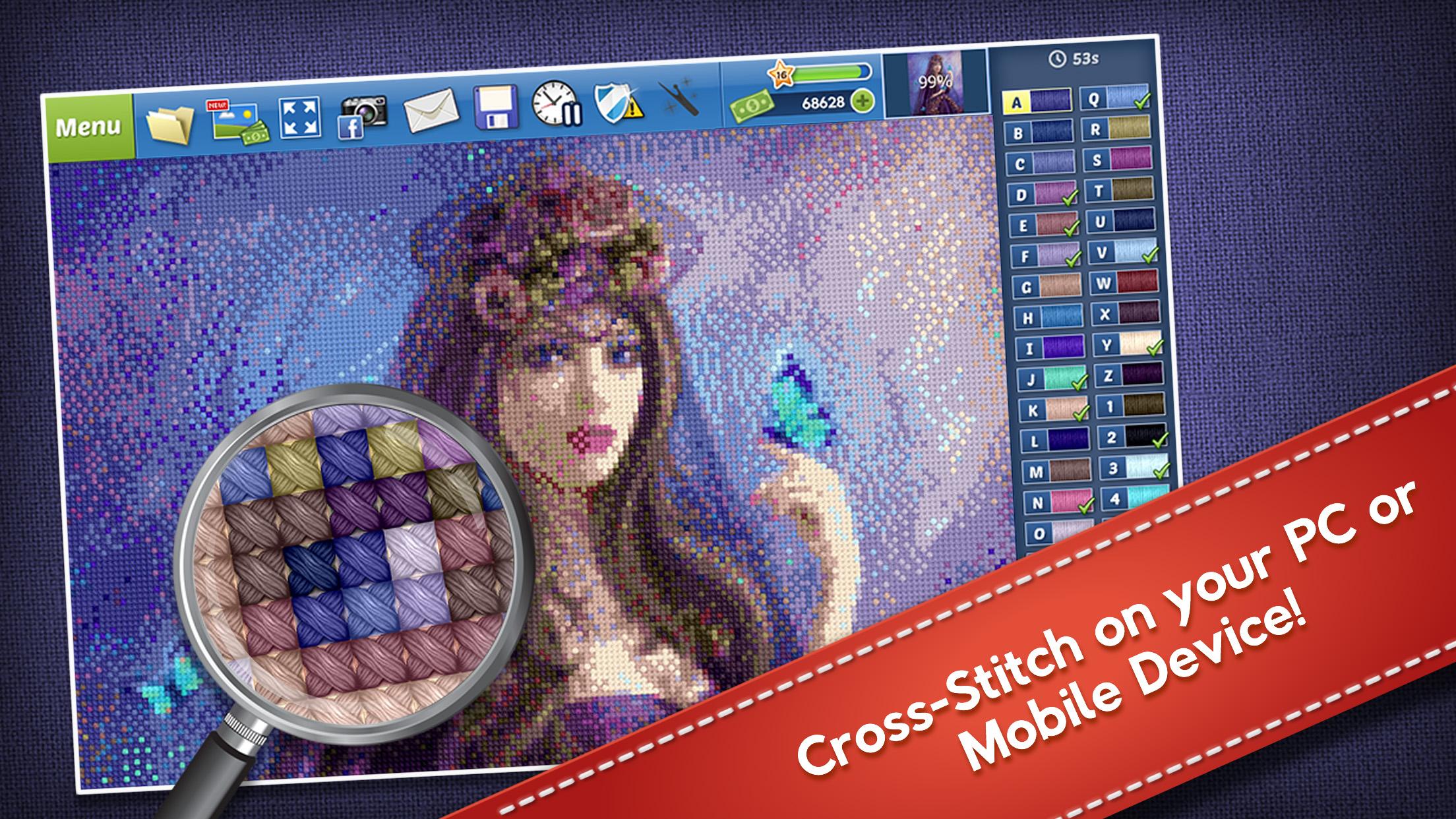 اسکرین شات 6 بازی Cross-Stitch World