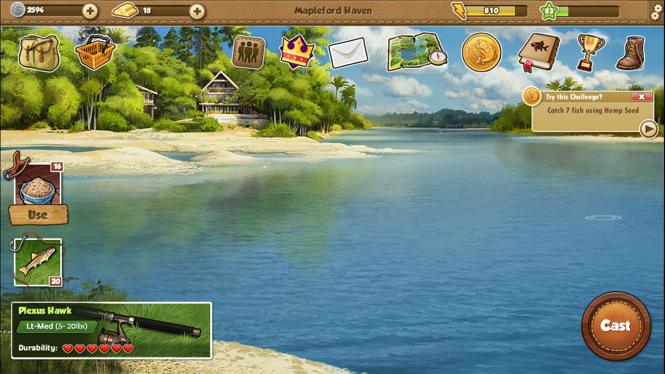 اسکرین شات 5 بازی Fishing World