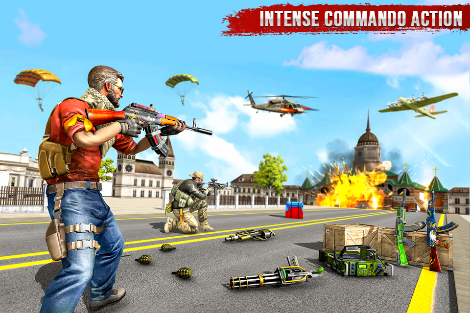 اسکرین شات 6 بازی FPS Commando Shooting Strike