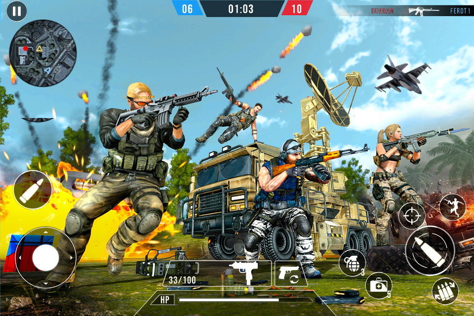 اسکرین شات 4 بازی FPS Commando Shooting Strike