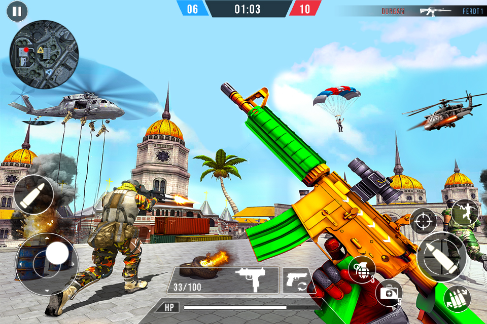 اسکرین شات 2 بازی FPS Commando Shooting Strike