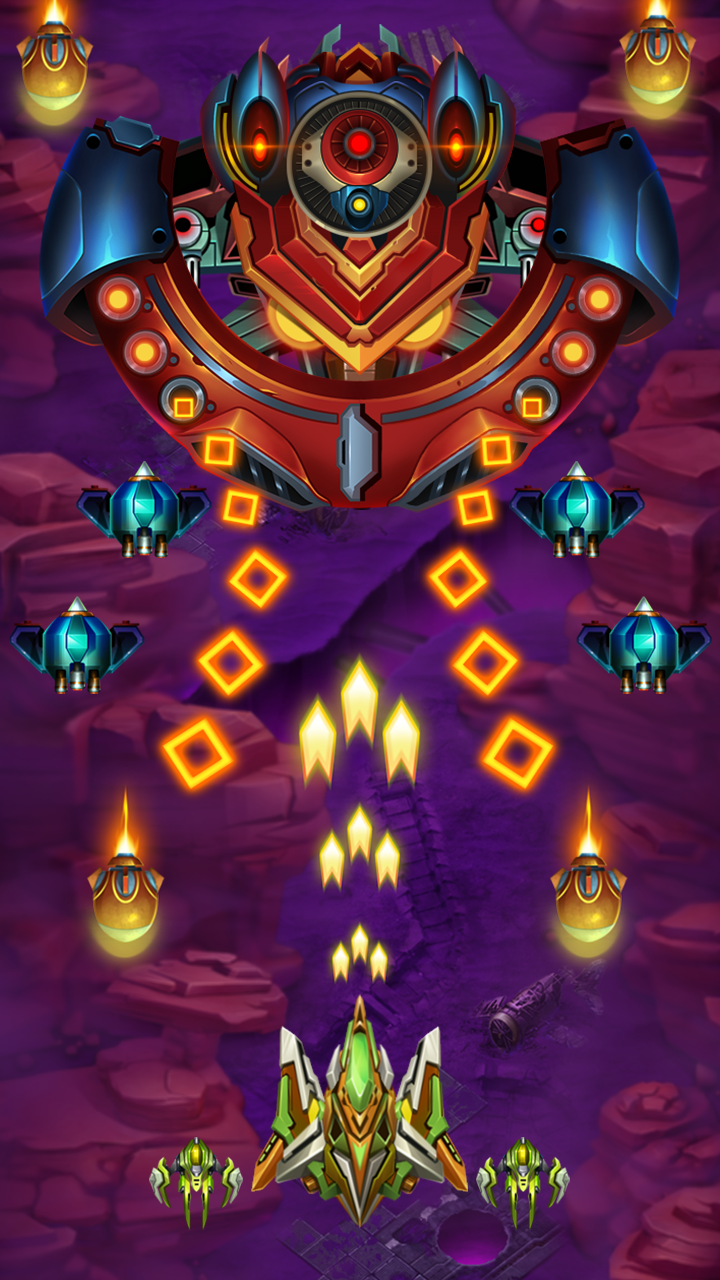 اسکرین شات 4 بازی Galaxy Shooter: Air Force War