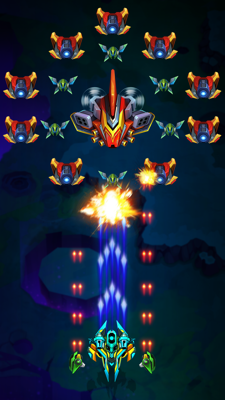 اسکرین شات 3 بازی Galaxy Shooter: Air Force War