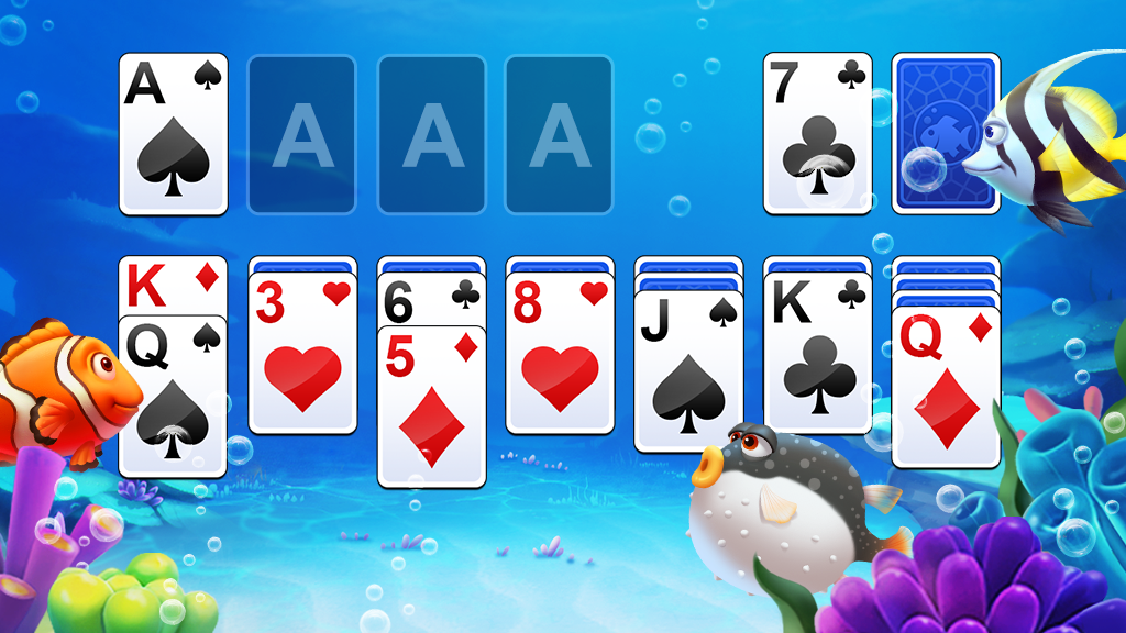 اسکرین شات 1 بازی Klondike Solitaire