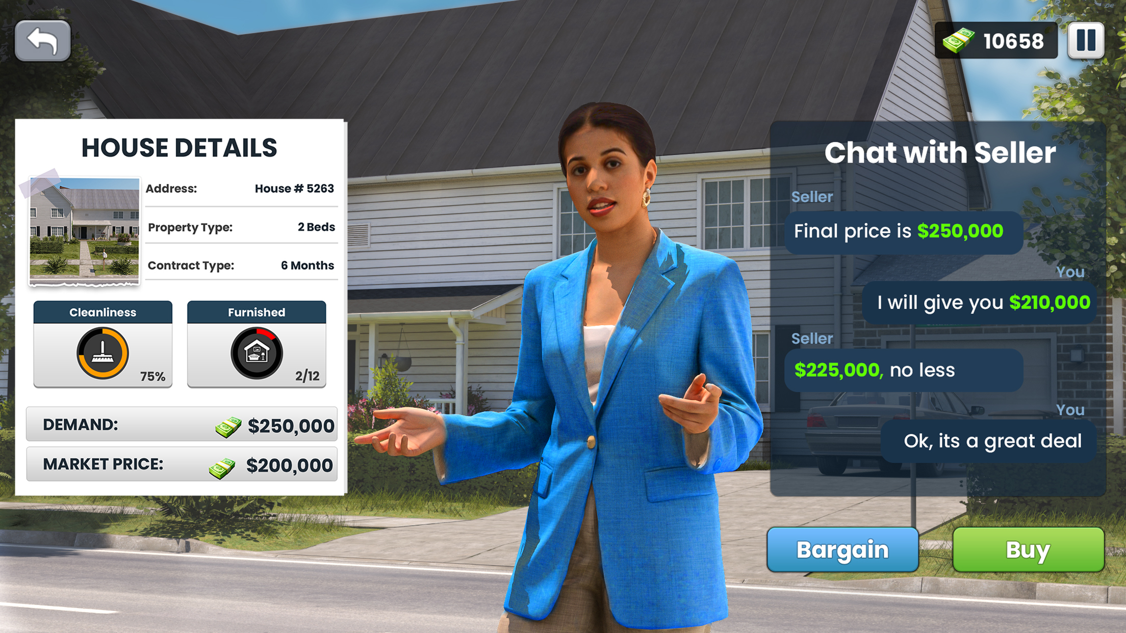 اسکرین شات 2 بازی Real Estate Business Simulator