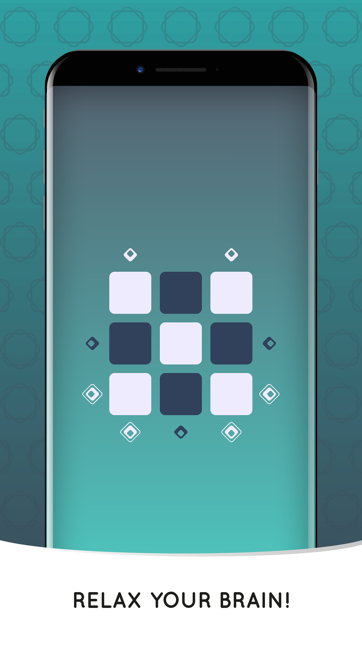 اسکرین شات 3 بازی Zen Squares: Flat Rubik's Cube