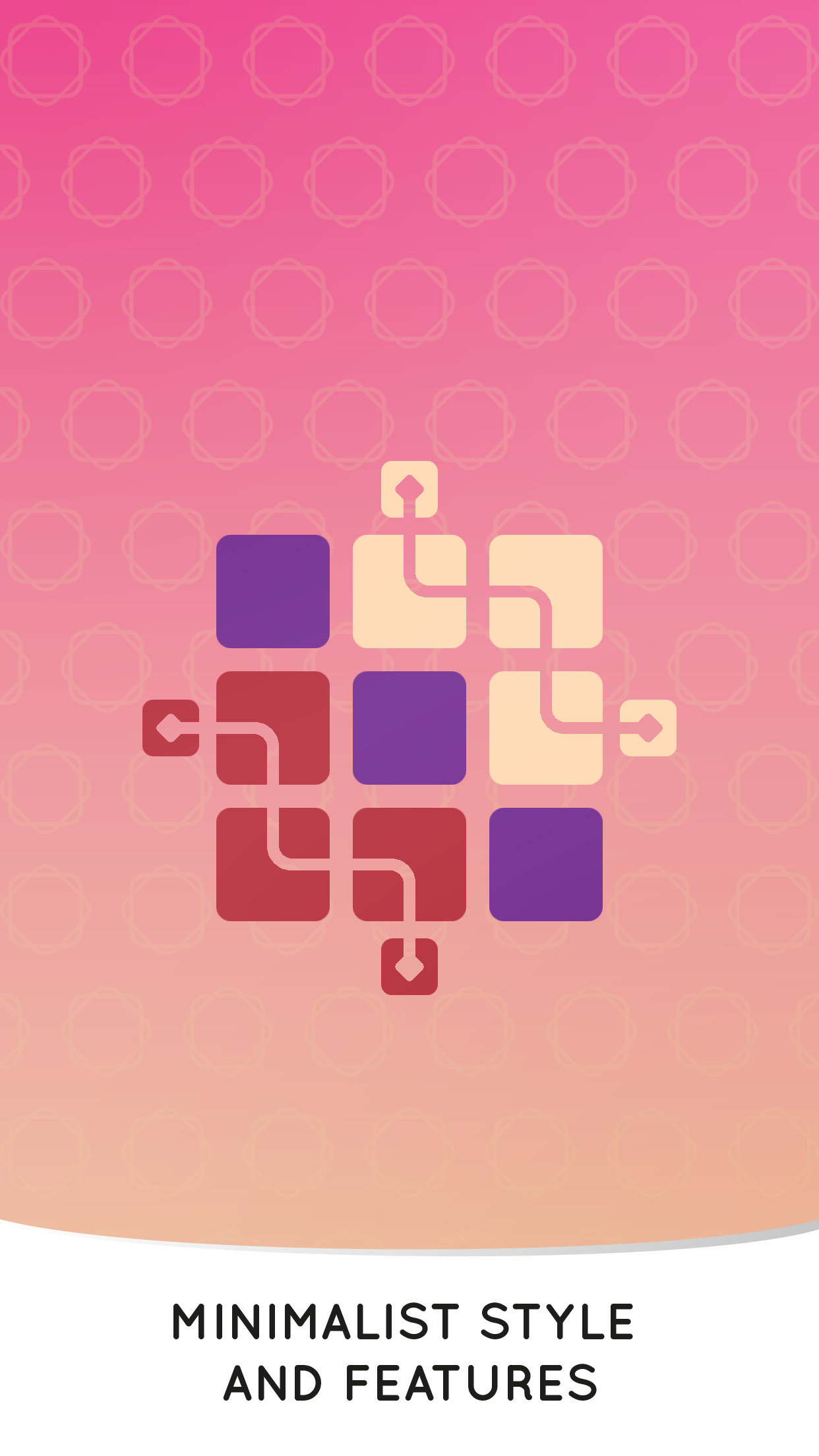 اسکرین شات 4 بازی Zen Squares: Flat Rubik's Cube