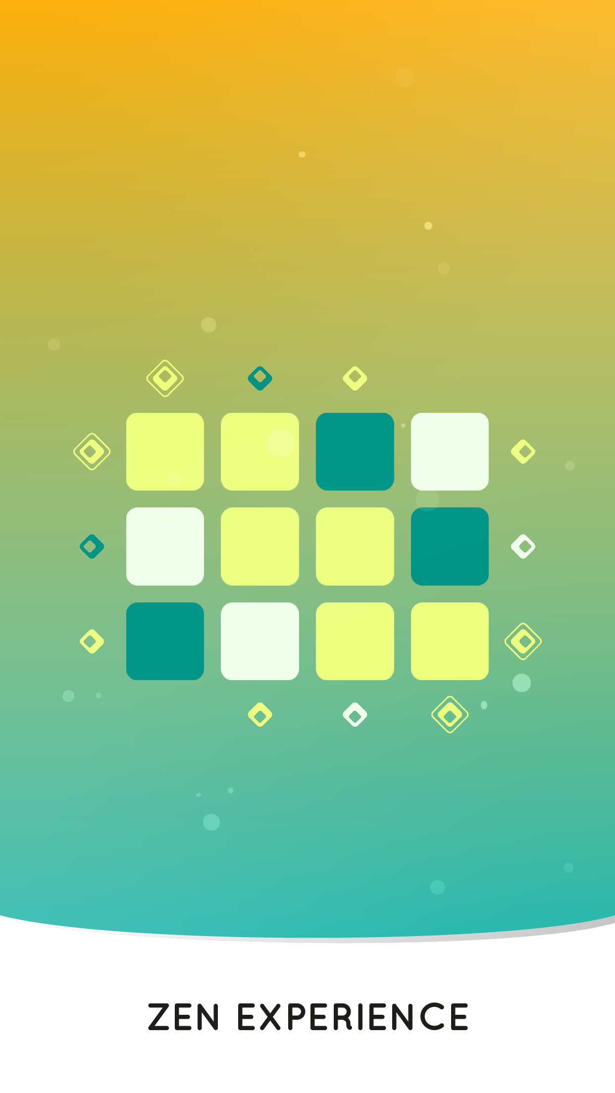 اسکرین شات 6 بازی Zen Squares: Flat Rubik's Cube