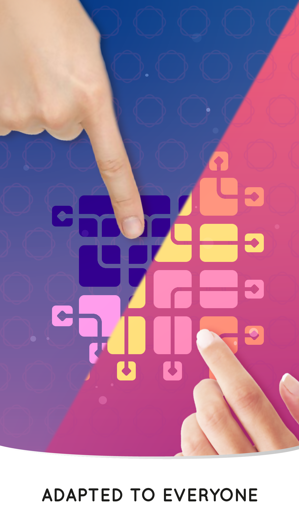 اسکرین شات 7 بازی Zen Squares: Flat Rubik's Cube