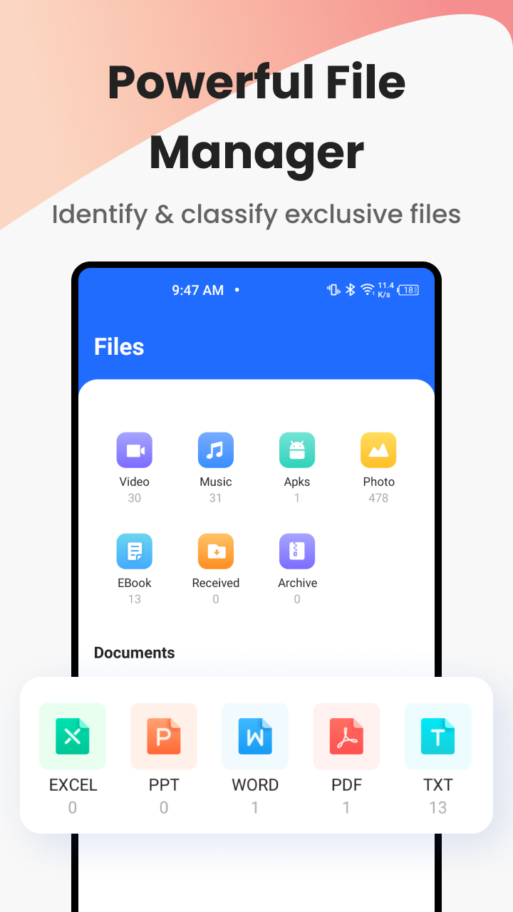 اسکرین شات 5 برنامه XShare- Transfer & Share files