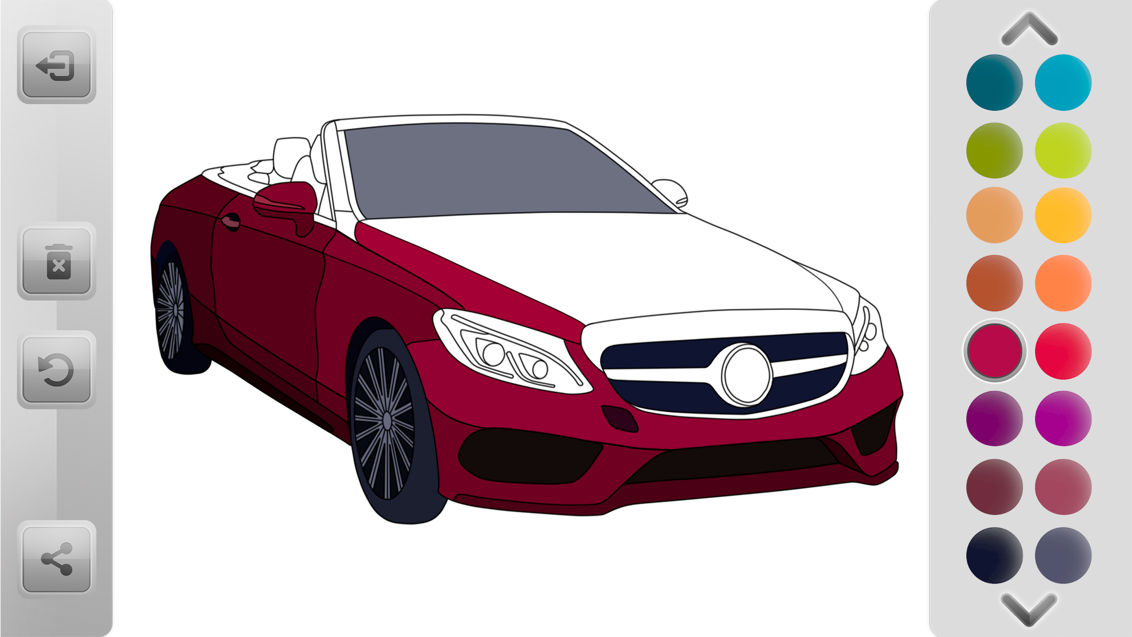 اسکرین شات 2 بازی World Cars Coloring Book