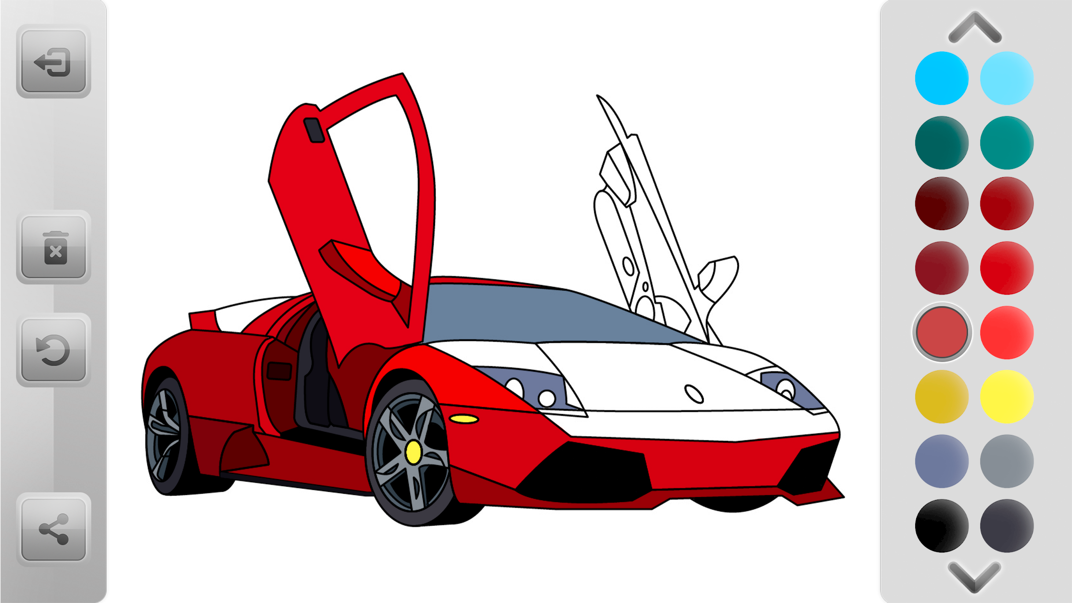 اسکرین شات 5 بازی World Cars Coloring Book