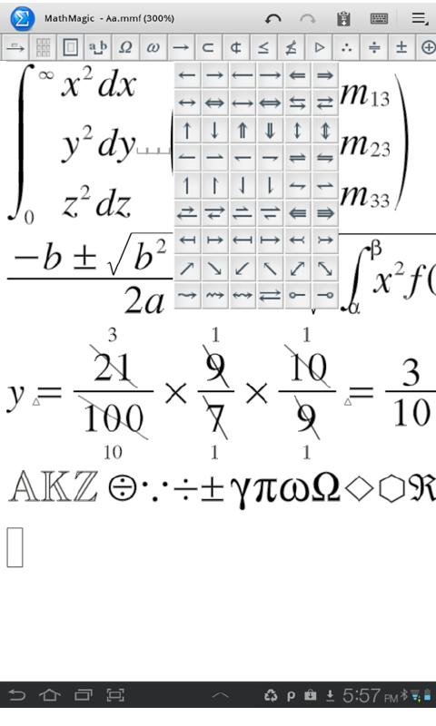 اسکرین شات 3 برنامه MathMagic Lite