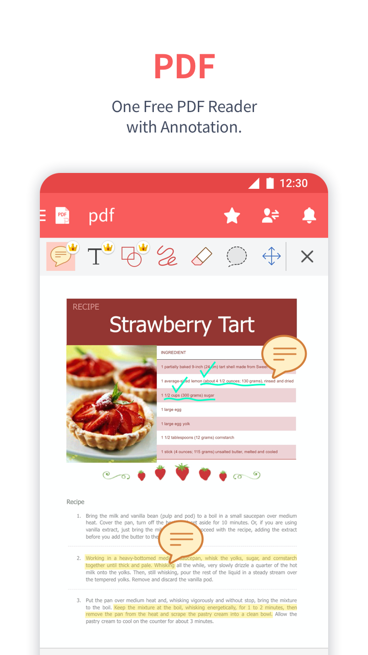 اسکرین شات 7 برنامه Polaris Office: Edit&View, PDF