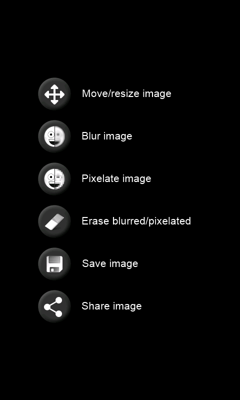 اسکرین شات 1 برنامه Blur Image