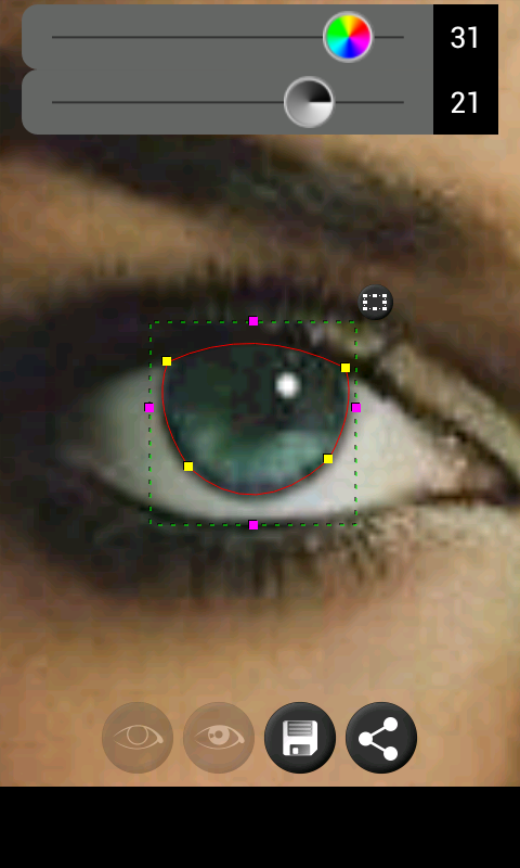 اسکرین شات 4 برنامه Color Eyes