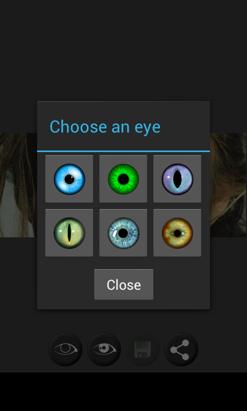 اسکرین شات 6 برنامه Color Eyes