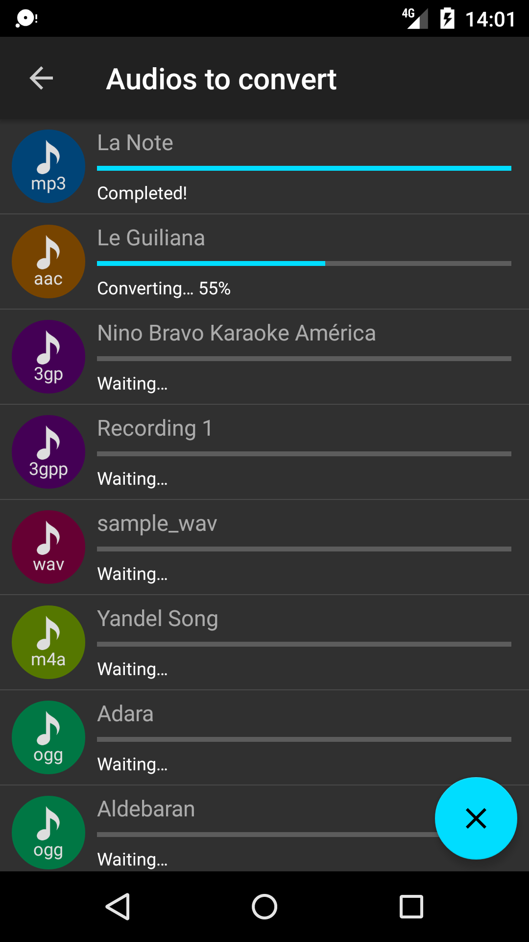 اسکرین شات 3 برنامه Convert to Mp3