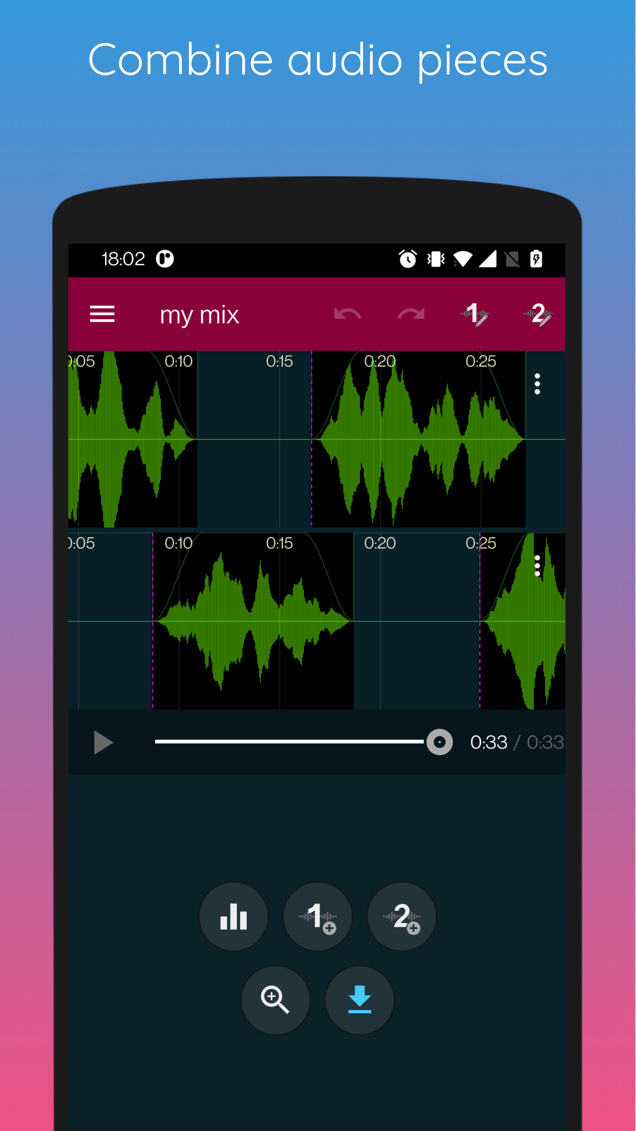اسکرین شات 8 برنامه Music Joiner