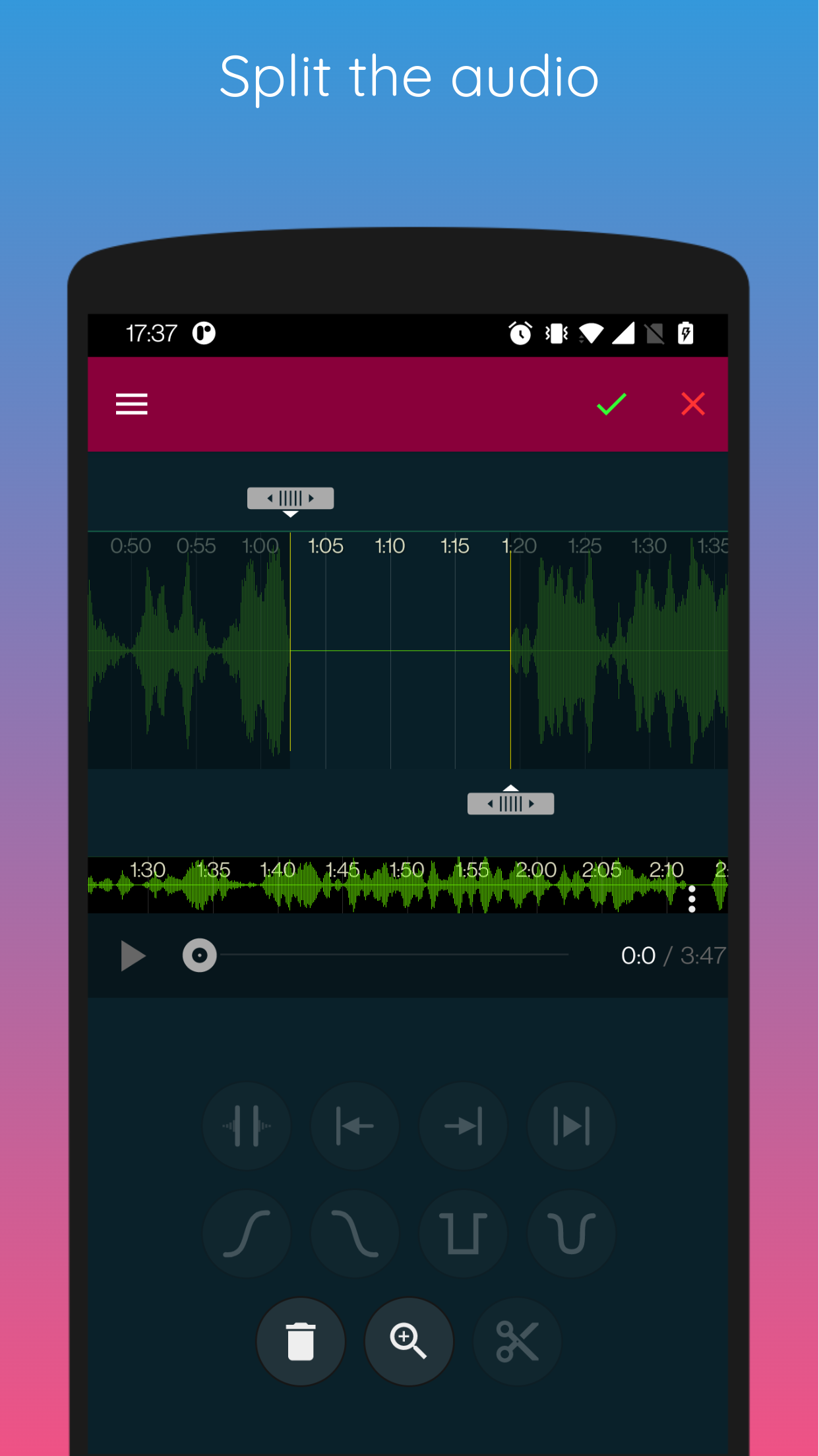 اسکرین شات 6 برنامه Music Joiner