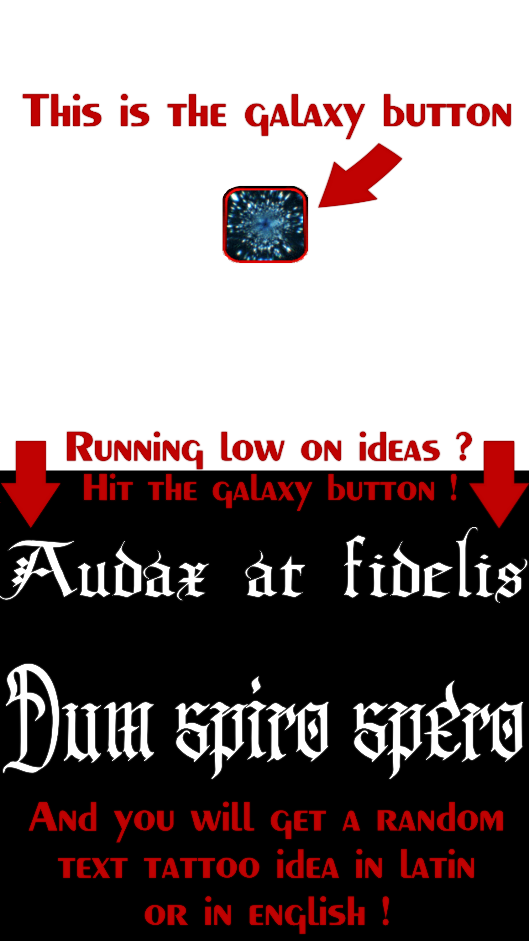 اسکرین شات 4 برنامه Tattoo Font Designer