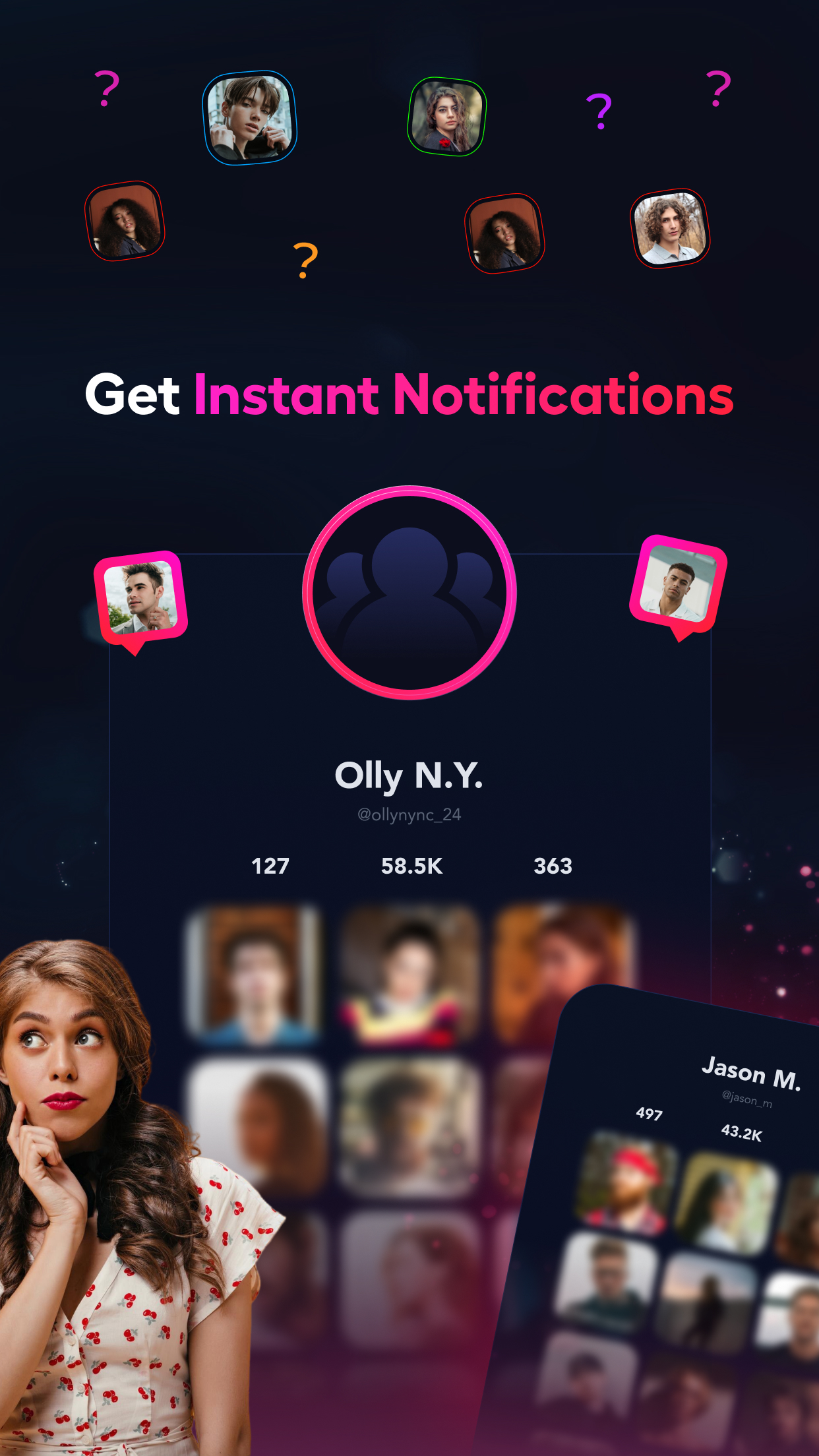 اسکرین شات 3 برنامه InLog - Who Viewed My Profile