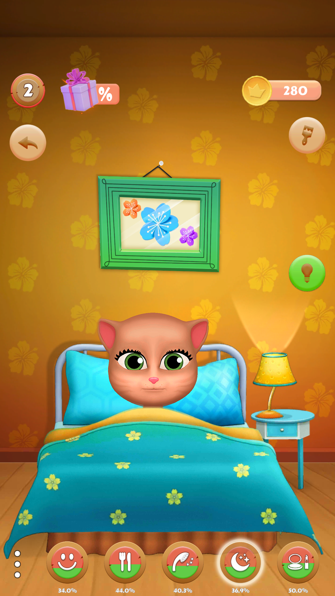 اسکرین شات 6 بازی My Talking Cat Inna